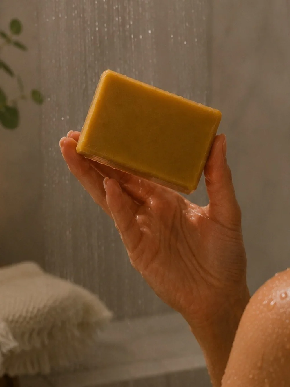 ByCoral | Golden Hour | Botanical Citrus Handmade Soap Bar | 3.7 oz